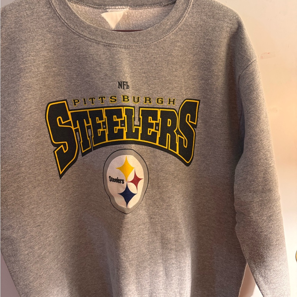 Pittsburgh Steelers Gray Sweatshirt